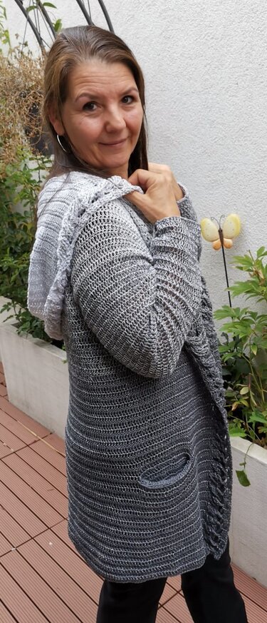Häkeljacke "Noblesse" - RVO für alle Größen - Bild 2