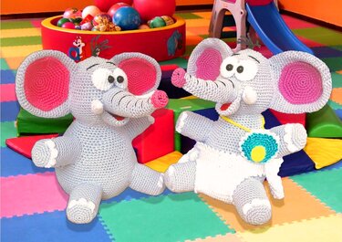 Schnullifant - Häkelanleitung von Diana´s kleiner Häkelshop