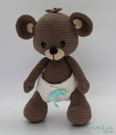 Hab dich lieb! Teddy - Häkelanleitung