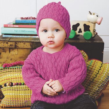 Strickanleitung Babypullover und Mütze "Milano" 758044 - Stricken