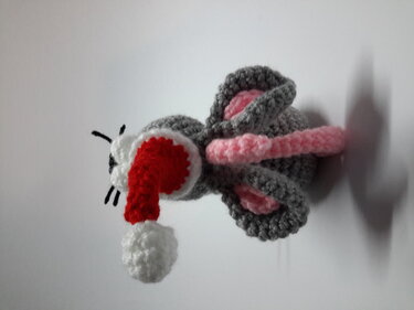 Häkelanleitung Weihnachtsmäuschen, Weihnachten, Amigurumi