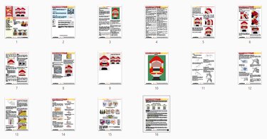 108DE Häkelanleitung Nußknacker Topflappen - PDF Zabelina CP