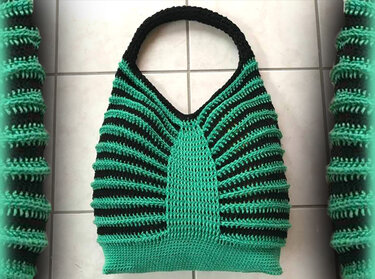 Schultertasche "ANTARES" - Häkeln