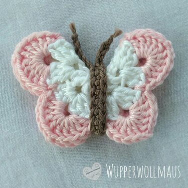 lustige Schmetterlinge / häkeln / Anleitung / E-Book