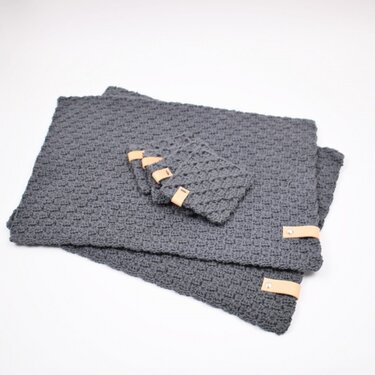 ”C2C” - Placemats - Crochet