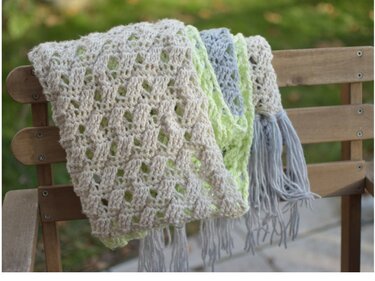 Schal Winterzauber häkeln