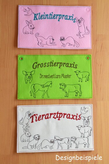 ITH Schilder Tierarzt für den 16x26 Rahmen - Bild 3