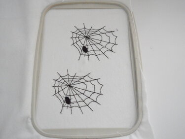 ITH Stickdatei Lichterkette Cover Halloween ab dem 10x10cm Rahmen - Sticken