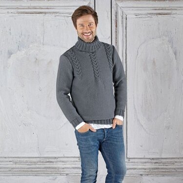 Strickanleitung Herrenpullover "Bozen"760066 - Bild 2