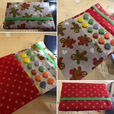 Hülle für Adventkalender-To-Go - Nähen