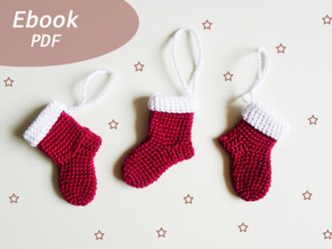 crochet pattern christmas, crochet patterns, crochet christmas, christmas boots, christmas patterns
