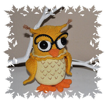 Crochet Pattern - Tutorial - Owl - Dreamy Claire