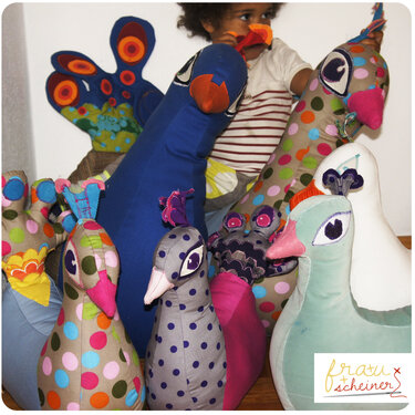 Nähanleitung Kuschel Pfau eBook Schnitt - Bild 4