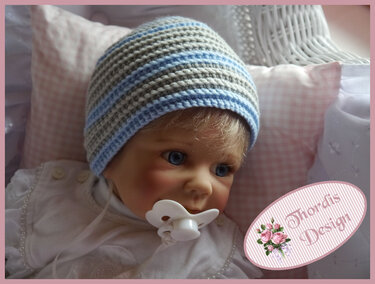 Ebook Häkelanleitung * Streifenmütze MÜTZE BABY KIND - Bild 6