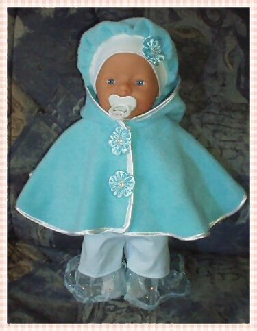 5 Schnittmuster für Puppen - EISKRISTALL  - Nähen