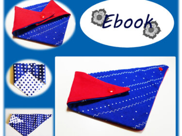 Dreieckstuch nähen, Halstuch, Kinderhalstuch, Babyhalstuch