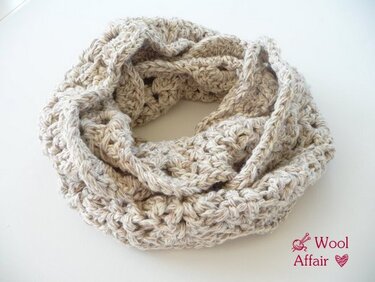 Häkelanleitung - Loop mit Riesenmaschen häkeln - DIY-Schal - No.27