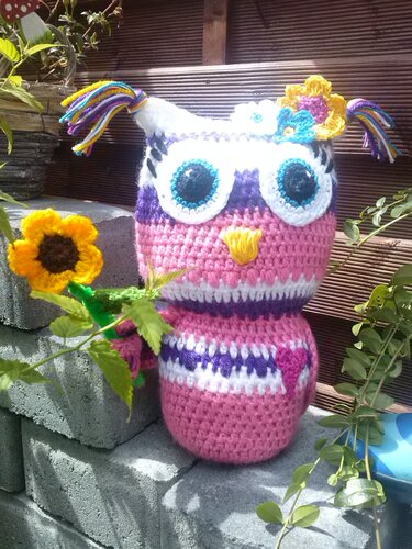 Reuli - die kleine Eule - Häkeln