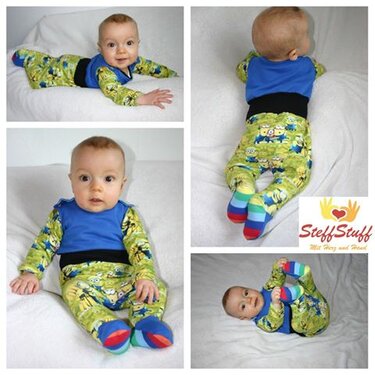 E-Book/ Nähanleitung Strampler "Hanni & Hanno"