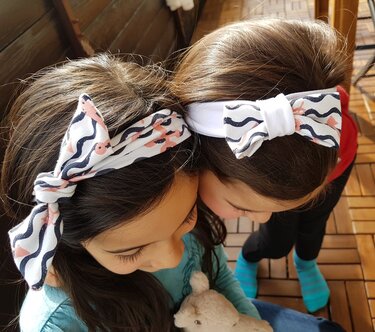 Nähanleitung Stirn-/Haarband inkl.  Schnittmuster für 2 Varianten - Bild 5