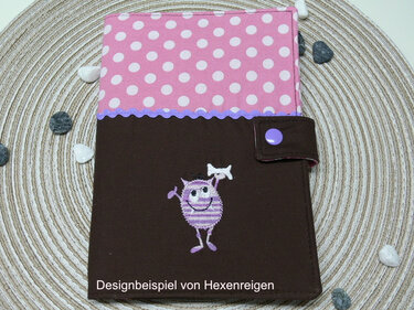 Stickdatei "Crazy Erny" Rahmen 10 cm x 10 cm - Sticken