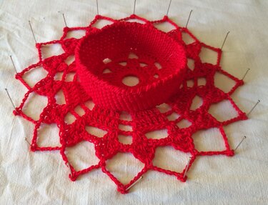 Kerzenuntersetzer - Häkeln