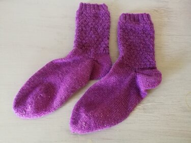 Strickanleitung Kuschelsocken, alle Größen