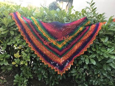 Fiamma Shawl - Crochet