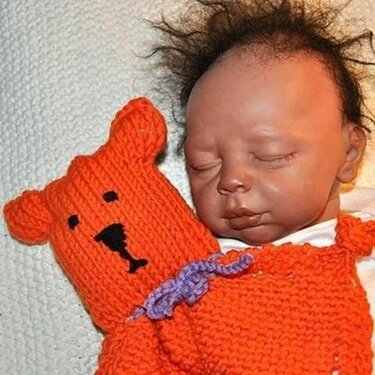 Strickanleitung * Schnuffeltuch "BabyBuddy" - Bild 2