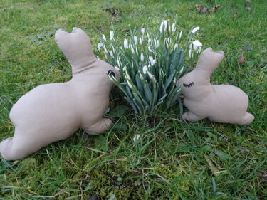 Stickdatei Hase ITH - Sticken