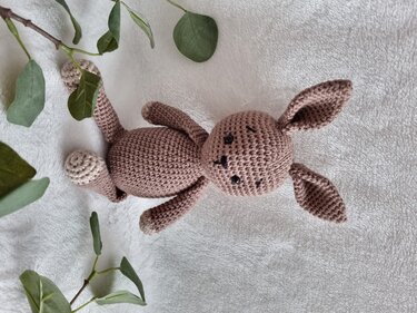 Häkelanleitung Hase Molli auf Deutsch