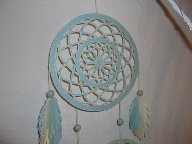Traumfänger aus Papier - Basteln