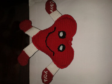 Herzchen-Kerl Chrissi - Häkeln