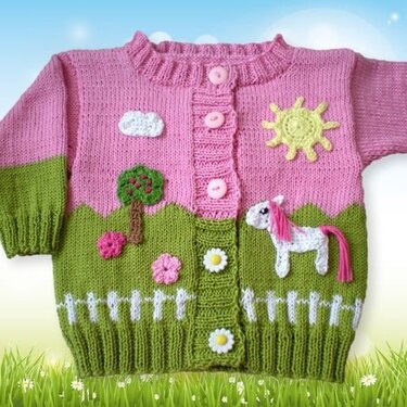 Sparpaket 4 Strickanleitungen Jacken