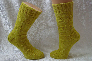 Sockenmuster schreiben - Stricken