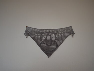 Motivtuch für Kinder "Nashorn", Häkelanleitung