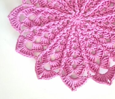 Häkelanleitung Deckchen Sophie