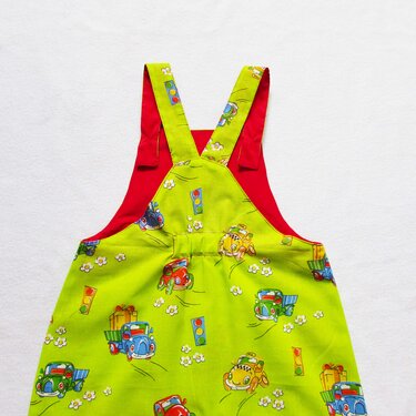 Romper for baby and toddler, for girl,boy. Sizes: 3/6, 6/9, 9/12, 1T, 1,5T, 2T, 3T to fit 3 months to 3 years. - Sewing