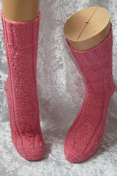 Sockenmuster Waffel - Stricken