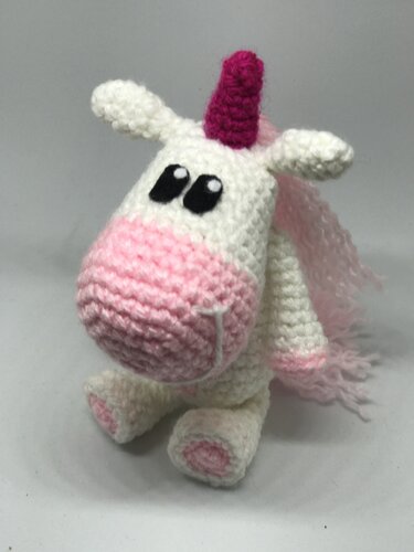 Häkelanleitung Einhorn Honey