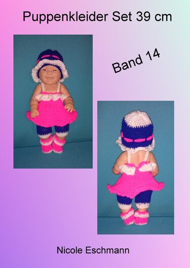 Häkelanleitung Puppenset 39 cm Modell 14 - Bild 3