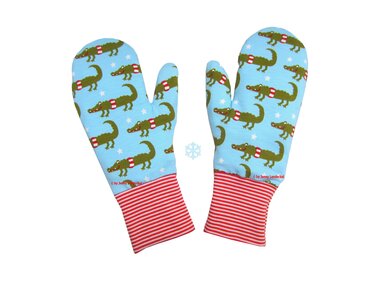 Schnittmuster Handschuhe Loopschal und Stirnband - inkl. Nähanleitung