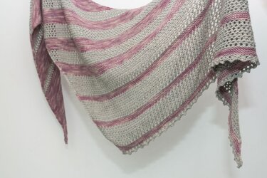 Knitting pattern shawl Desert Rose - Image 5