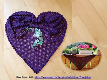 Häkelanleitung Dreieckstuch BAMBOO