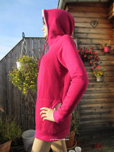 Damen Hoodie - Damenpullover - Schnittmuster & Nähanleitung