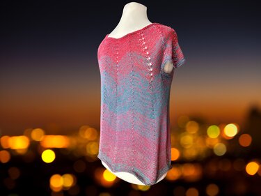 Tunika Summer Night City - Strickanleitung - Bild 7