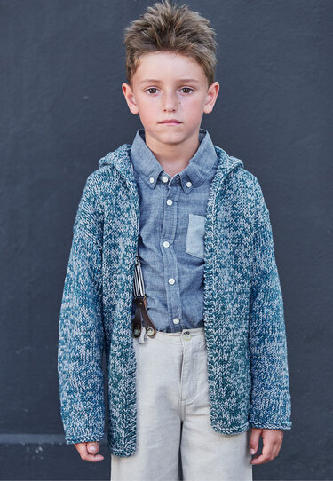 Strickanleitung Kapuzenjacke Carlo - Bild 2