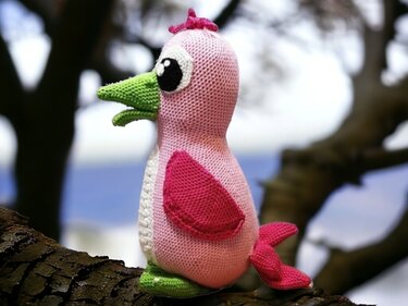 Vince the bird - Crochet