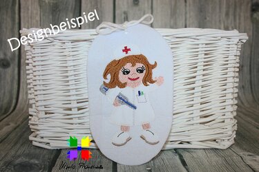 ITH-Stickdatei Hülle Pflegende für den 13x18 Rahmen - Sticken