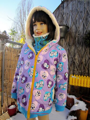 Kinder Jacke Kinderjacke  - Schnittmuster & Nähanleitung